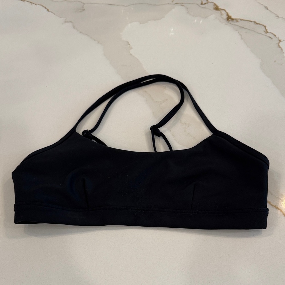 ALO Yoga Women's Black Strappy Bralette